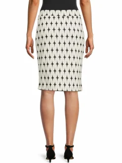 Women Renee C. Geometric Print Skirt