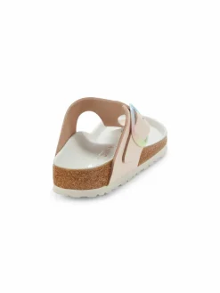 Birkenstock Gizeh Regular Fit Leather Platform Sandals