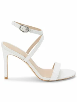 Stuart Weitzman Glitter Strappy Sandals
