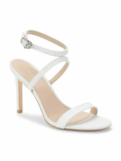 Stuart Weitzman Glitter Strappy Sandals