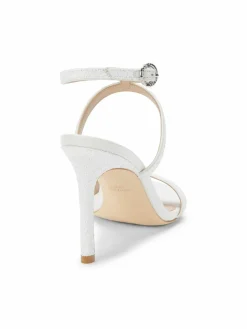 Stuart Weitzman Glitter Strappy Sandals