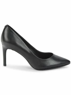 Karl Lagerfeld Paris Glora Point-Toe Leather Pumps