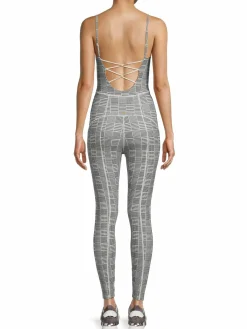 Women L*Space Go The Distance Houndstooth Jumpsuit