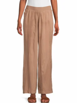 Women Splendid Golden Hour Linen Blend Wide Leg Pants