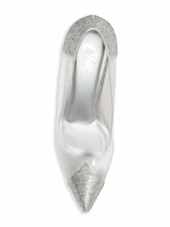 Chic by Lady Couture Good Times Embellished Transparent Pumps