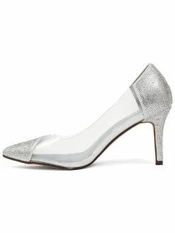 Chic by Lady Couture Good Times Embellished Transparent Pumps