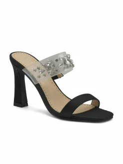 Adrienne Vittadini Gothic Block Heel Sandals