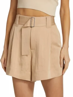 Women A.L.C. Grayson Belted Shorts