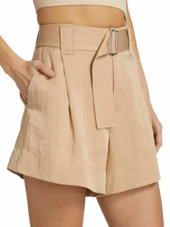 Women A.L.C. Grayson Belted Shorts