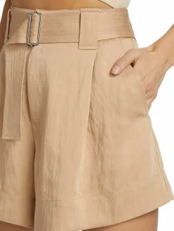 Women A.L.C. Grayson Belted Shorts