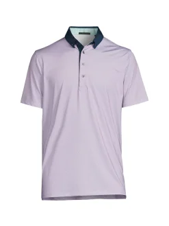 Greyson Polos|Greca Contrast Oxford Polo