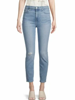 Women 7 For All Mankind Gwenevere High-Rise Ankle Skinny Jeans