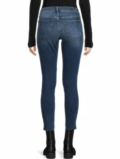Women 7 For All Mankind Gwenevere Mid Rise Skinny Ankle Jeans