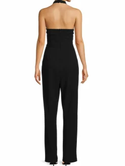 Women RACHEL Rachel Roy Halterneck Jumpsuit