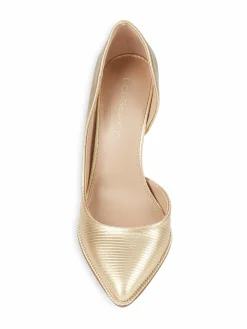 BCBGeneration Harnoy Embossed Point Toe Stiletto Pumps