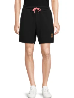 D.RT Shorts|Hashtag Drawstring Shorts Black