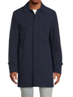 Saks Fifth Avenue Coats & Jackets|Haydon Longline Jacket Navy