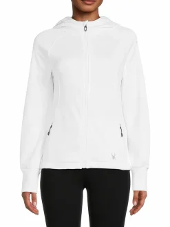 Women Spyder Hayer Raglan Sleeve Zip Hoodie