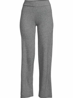 Women Qi Cashmere Heathered Cashmere Yoga Pants