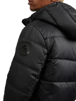Pajar Coats & Jackets|Heritage Hooded Reversible Down Jacket Black