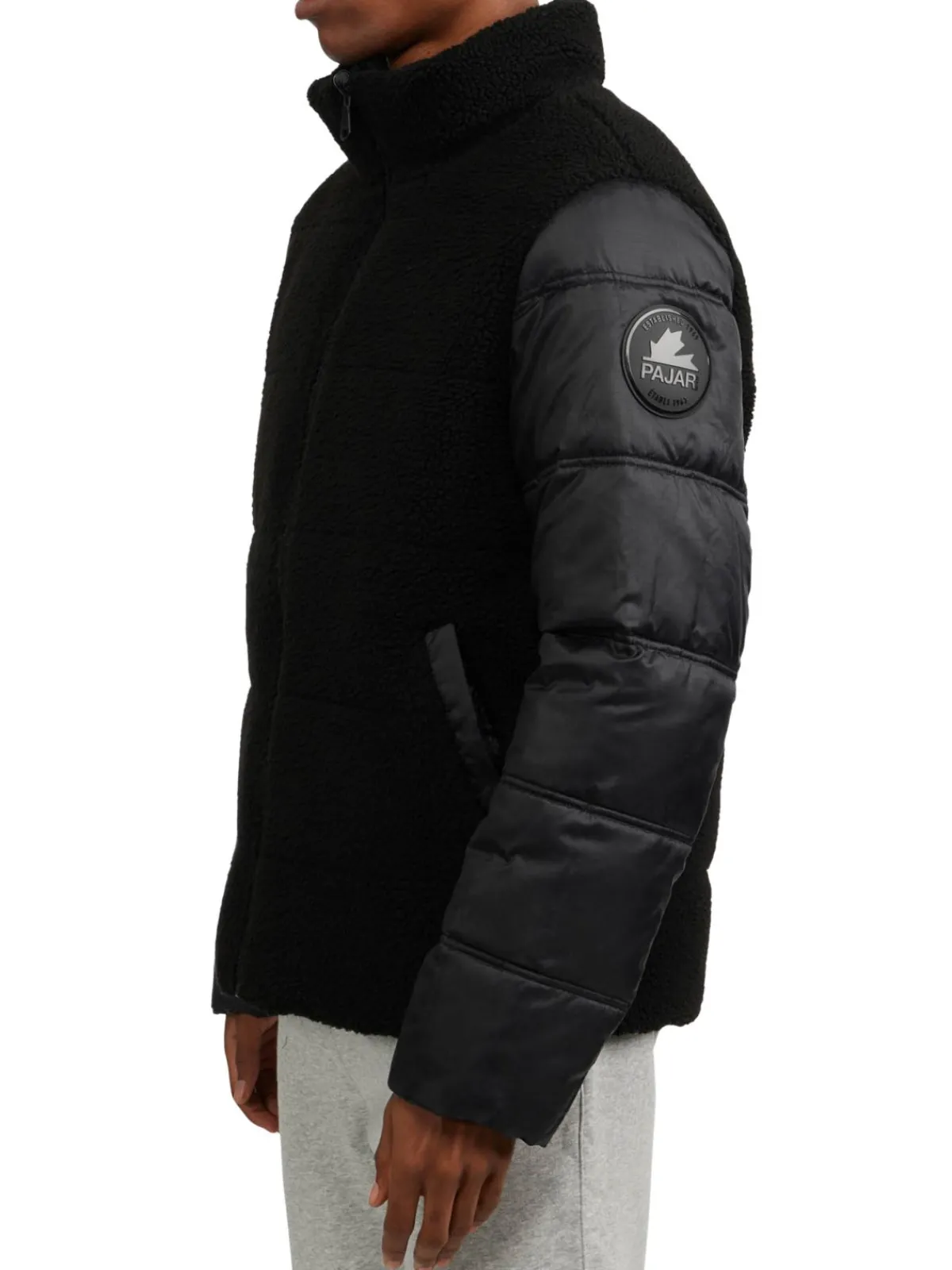 Pajar Coats & Jackets|Heritage Hooded Reversible Down Jacket Black