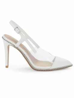 BCBGeneration Hidana Embellishment Stiletto-Heel Sandals