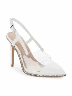 BCBGeneration Hidana Embellishment Stiletto-Heel Sandals