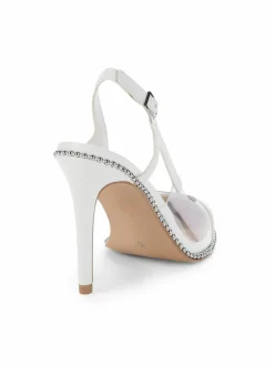 BCBGeneration Hidana Embellishment Stiletto-Heel Sandals