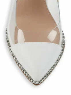 BCBGeneration Hidana Embellishment Stiletto-Heel Sandals