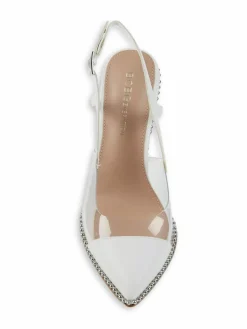BCBGeneration Hidana Embellishment Stiletto-Heel Sandals