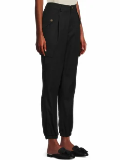 Women Karl Lagerfeld Paris High Rise Cargo Joggers