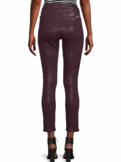 Women Joe's Jeans High Rise Coated Skinny Ankle Jeans