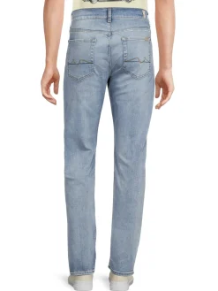 7 For All Mankind Jeans|High Rise Faded Slimmy Jeans Blue