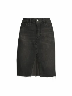 Women Joe's Jeans High Rise Front Slit Denim Skirt