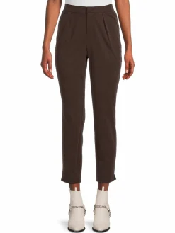 Women Andrew Marc High Rise Pleated Pants
