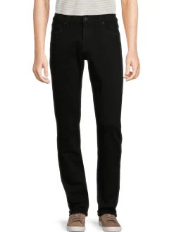 Vince Jeans|High Rise Straight Jeans Black