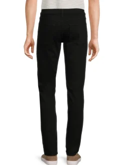 Vince Jeans|High Rise Straight Jeans Black
