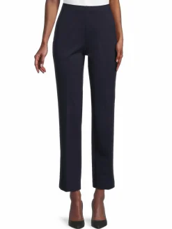 Women Saks Fifth Avenue High Rise Straight Pants