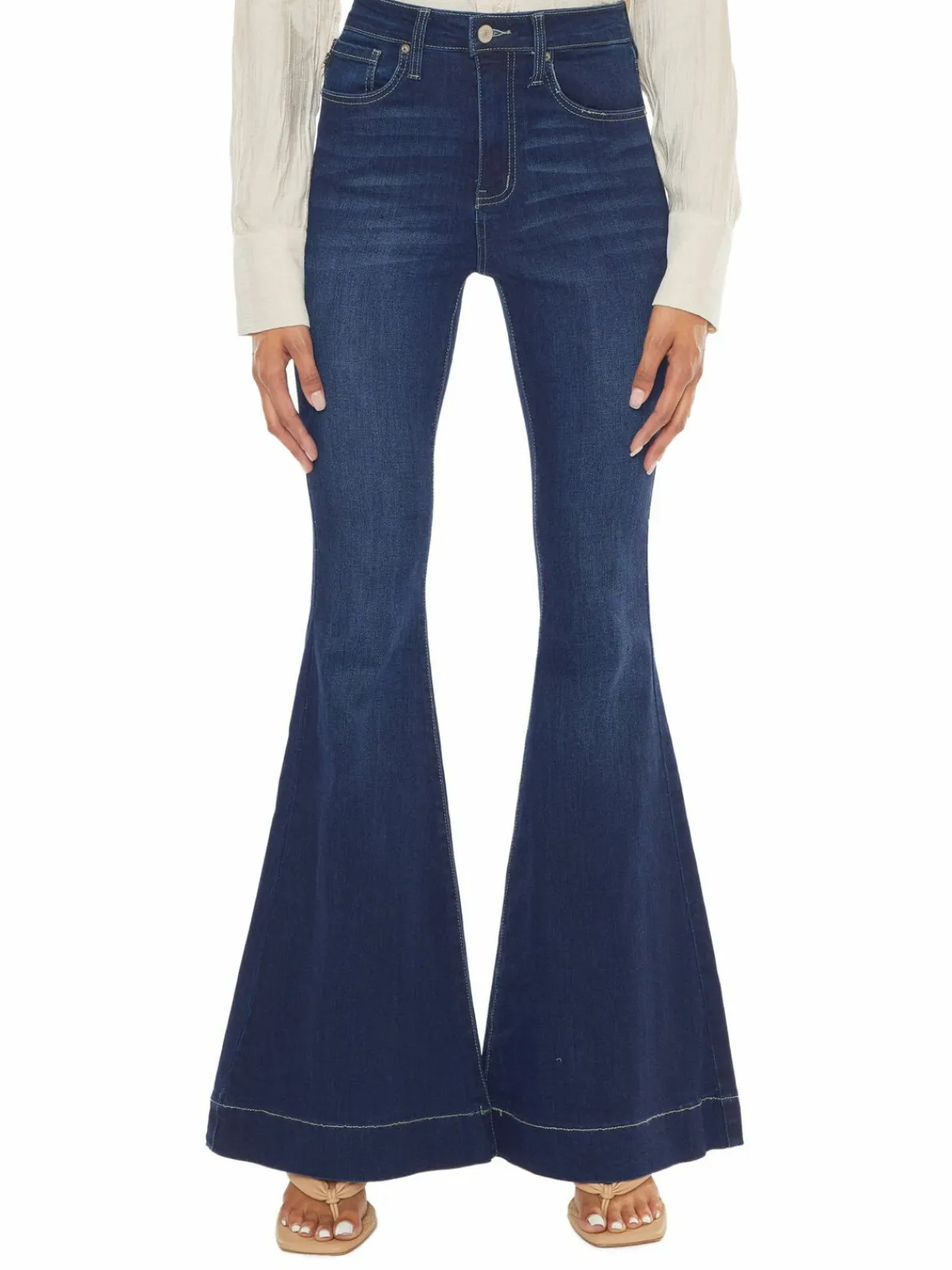 Women KanCan High Rise Super Flare Jeans