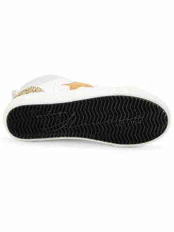 Vintage Havana High Top Glitter Leather Sneakers