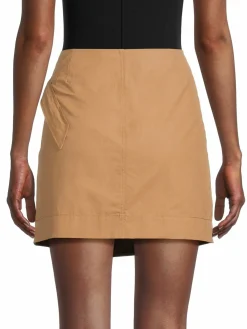 Women CK Jeans High Waist Wrap Skirt