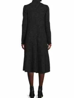 Women Renee C. Highneck A-Line Midi Sweater Dress