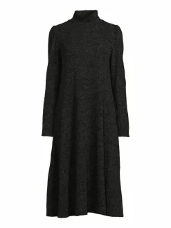 Women Renee C. Highneck A-Line Midi Sweater Dress