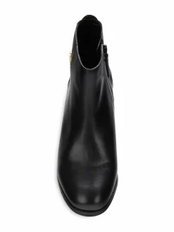 Cole Haan Holis Block Heel Leather Booties