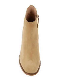 Cole Haan Holis Suede Block Heel Booties
