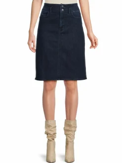 Women NYDJ Hollywood High Rise Denim Skirt