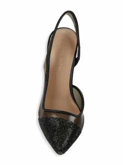 BCBGeneration Hominy Rhinestone Slingback D'Orsay Pumps
