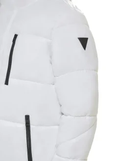 Guess Coats & Jackets|Hooded Longline Puffer Jacket