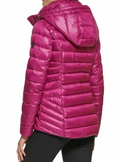 Women Guess Hooded Puffer Jacket