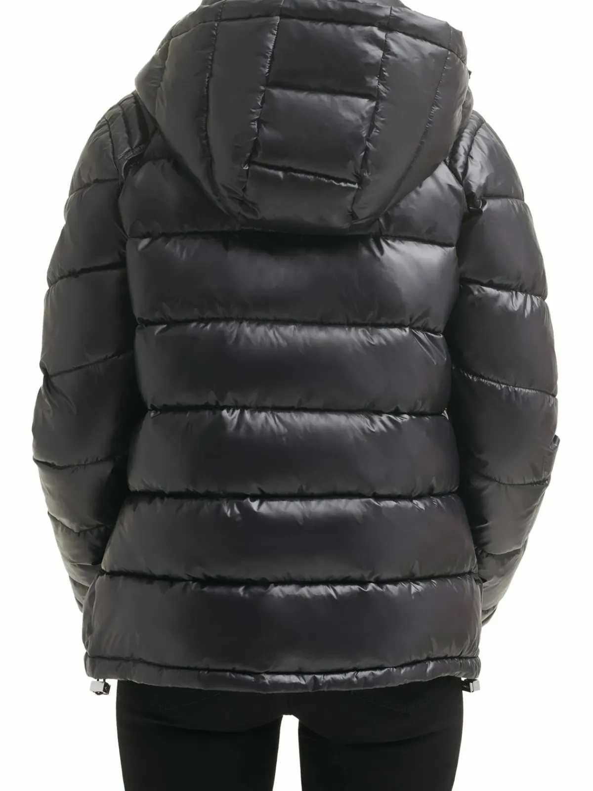 Women Guess Hooded Puffer Jacket